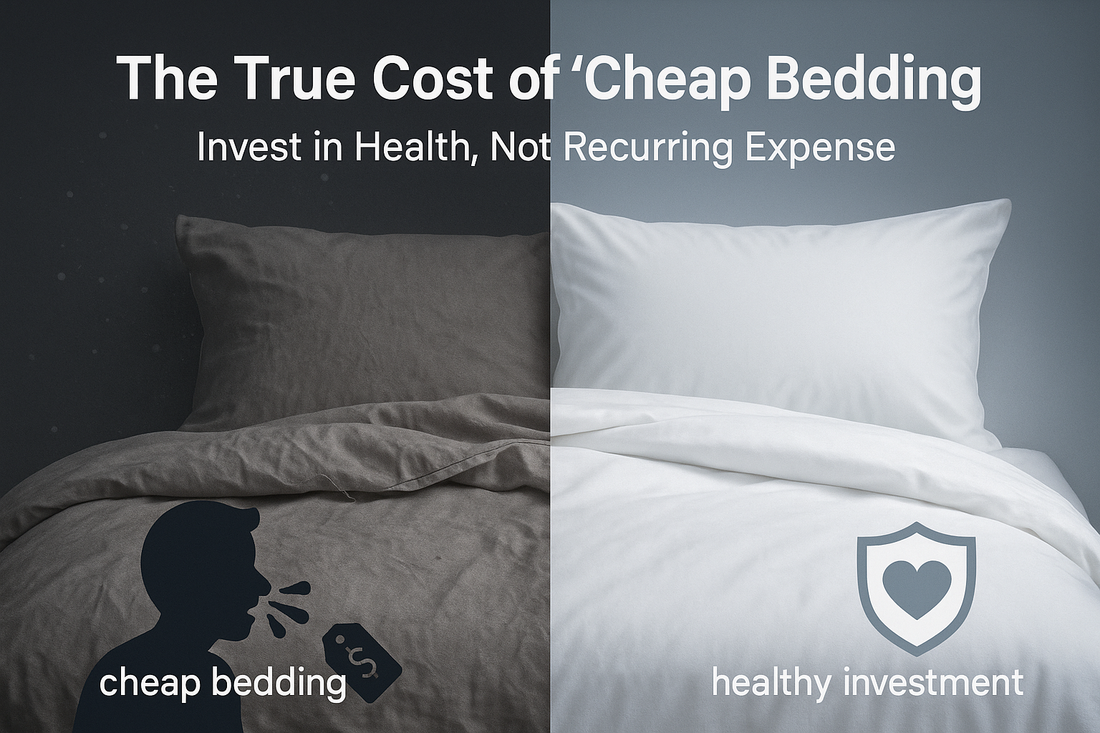 The True Cost of 'Cheap' Bedding: An Investment in Your Health vs. A Recurring Expense