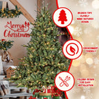 LED Evergreen Christmas Tree - 5 ft tall