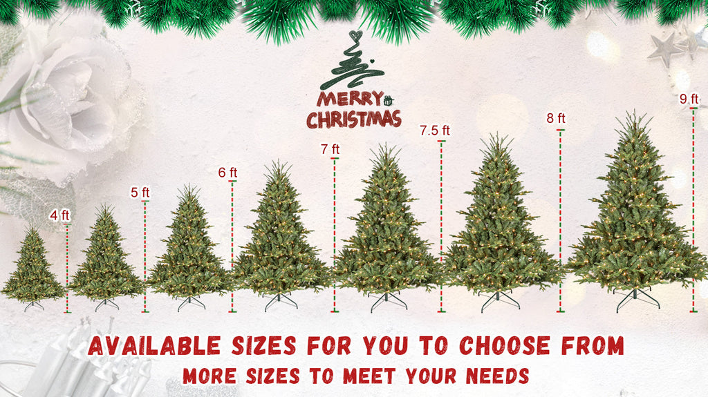 LED Evergreen Christmas Tree - 5 ft tall