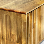 Bosk Wood Fluted TV Stand