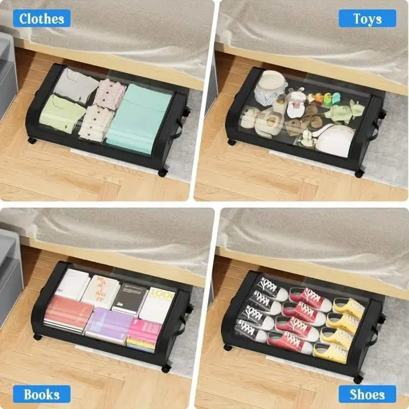 Under-Bed Storage Drawer with Wheels