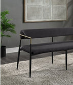 Jaramillo Chenille Entry Bench