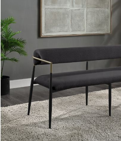 Jaramillo Chenille Entry Bench