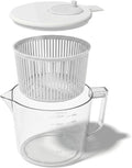 Mini Salad Spinner with Measuring Bowl