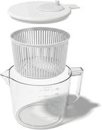 Mini Salad Spinner with Measuring Bowl