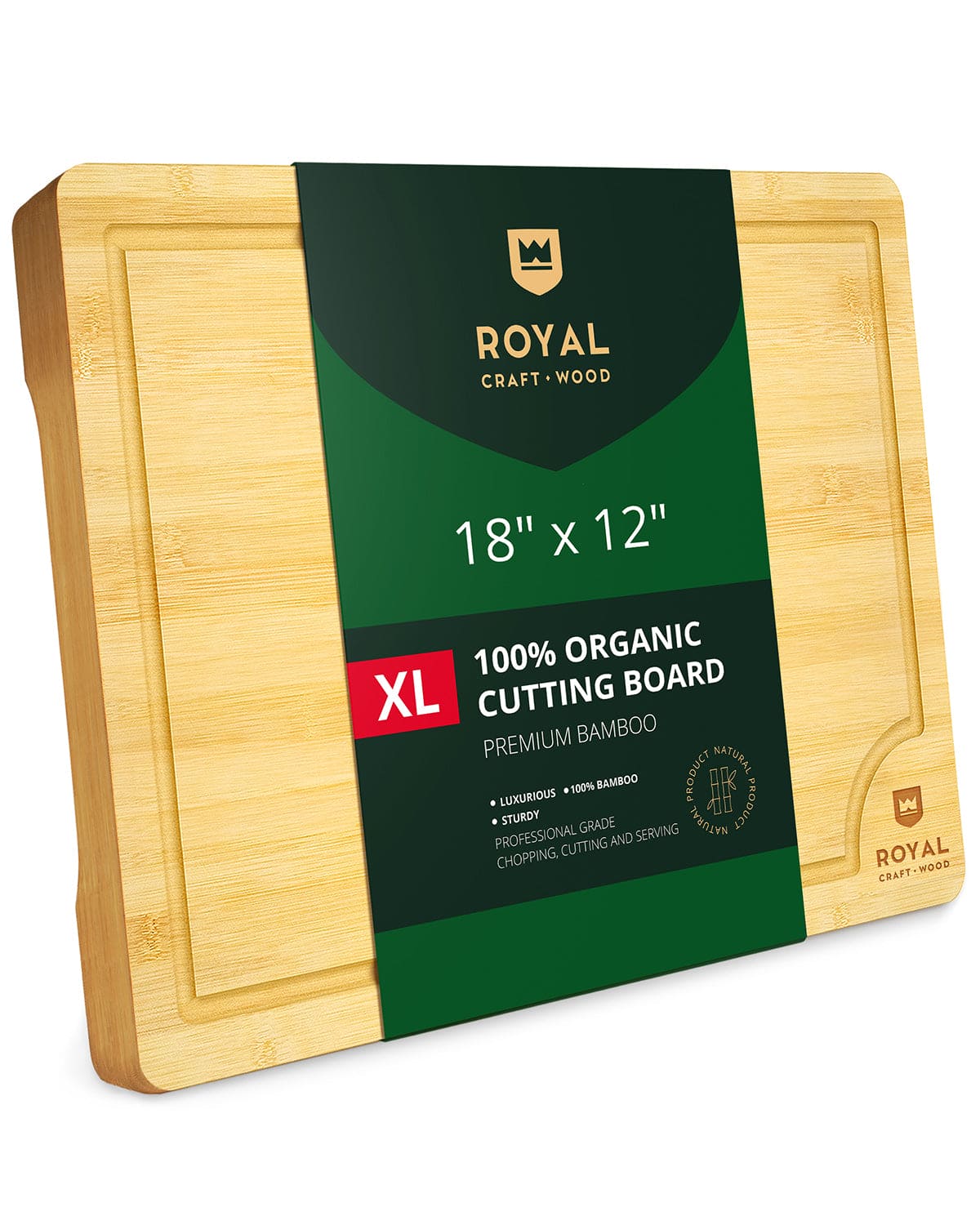 Bamboo Cutting Board, extra large
