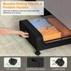 Under-Bed Storage Drawer with Wheels