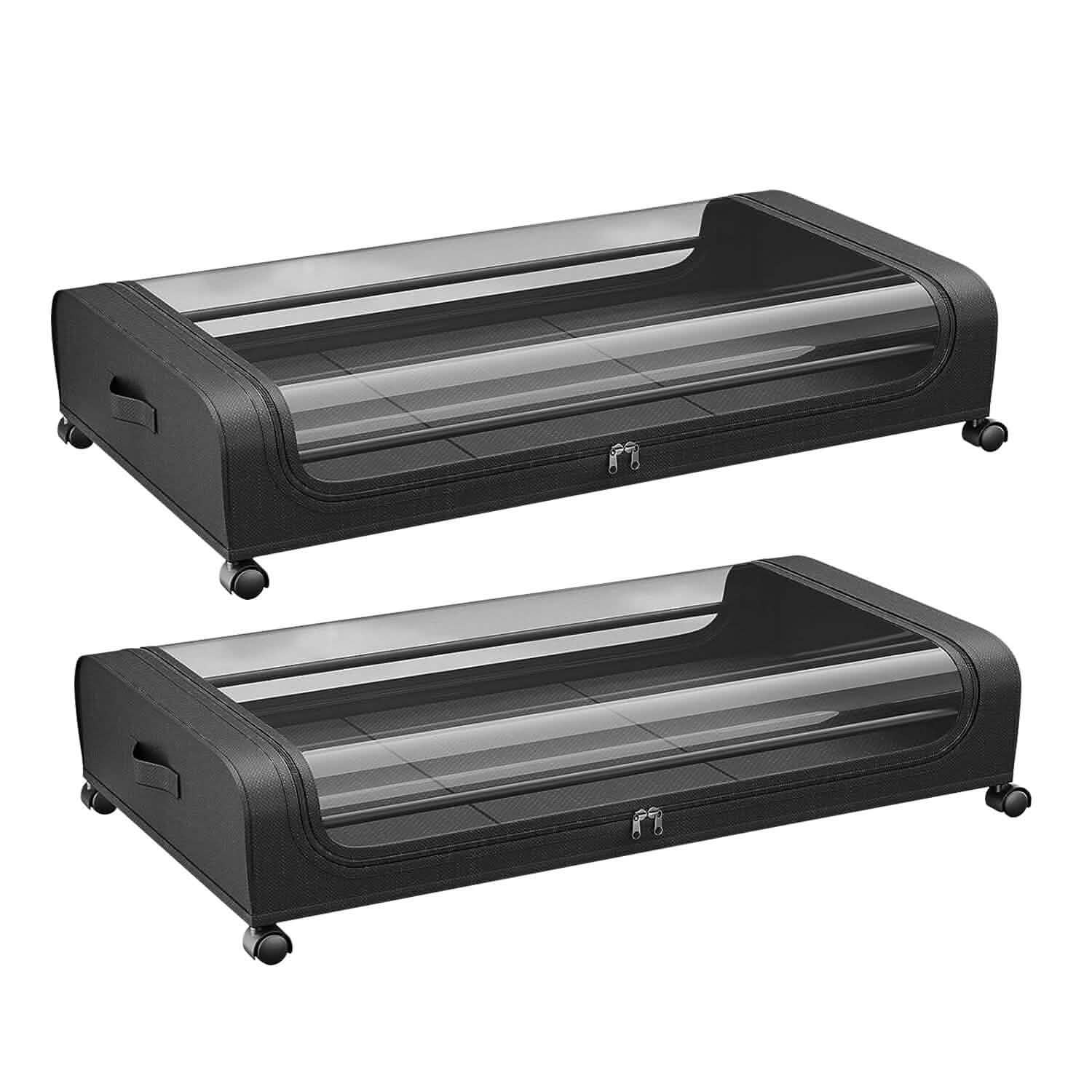 Under-Bed Storage Drawer with Wheels