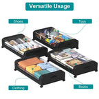 Under-Bed Storage Drawer with Wheels
