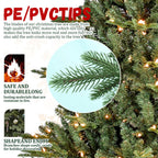 LED Evergreen Christmas Tree - 5 ft tall