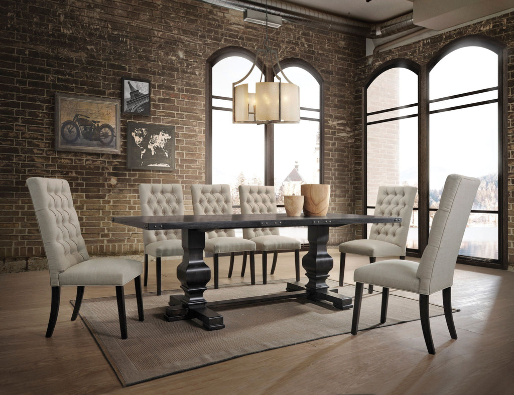 Morland 7 pc Dining Room Table-Chair Set