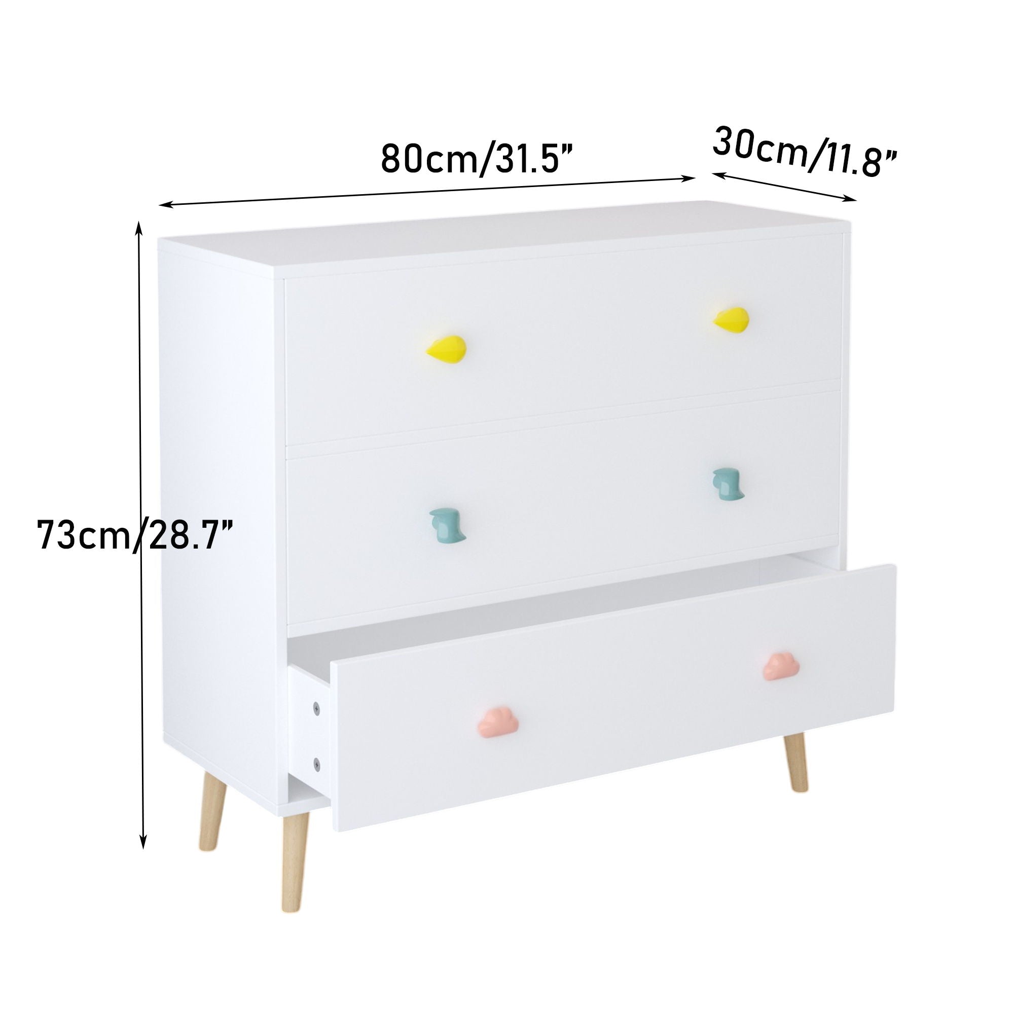 3 Drawer Dresser for Child