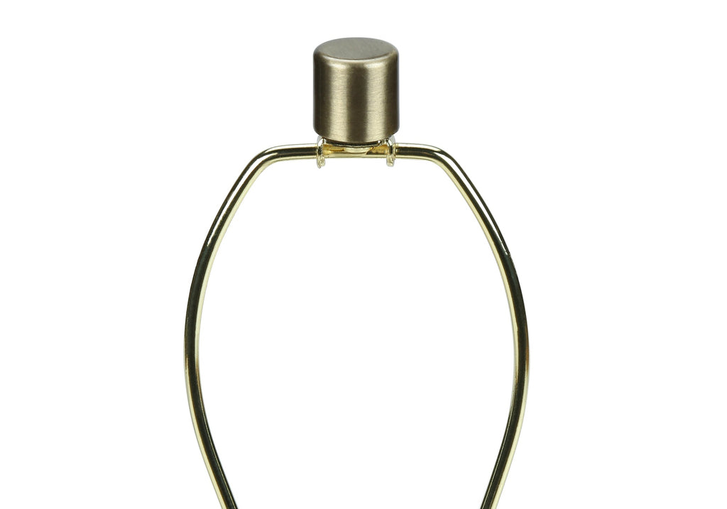 Triangle Table Lamp in Black Resin