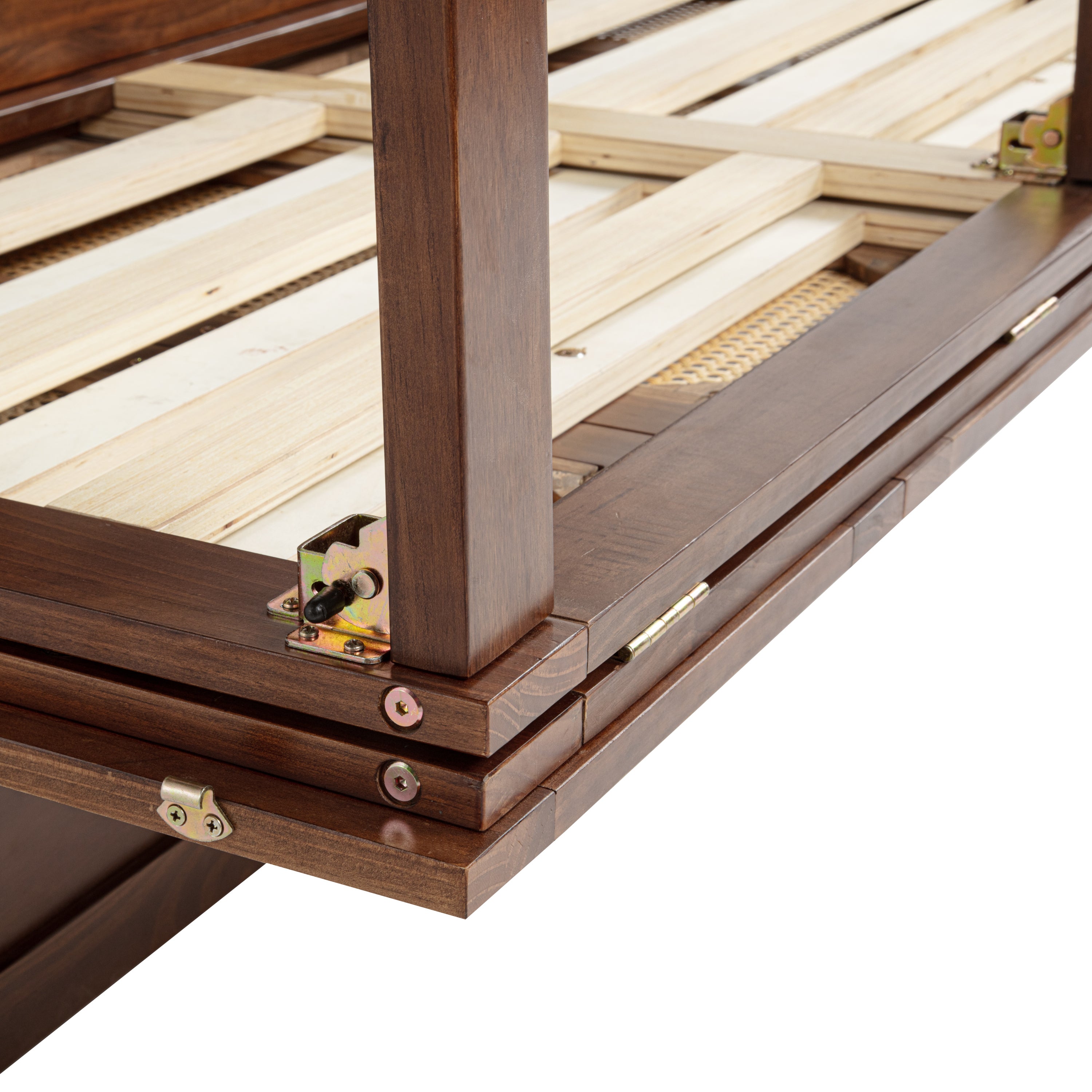 Platform Murphy Bed Cabinet, QUEEN