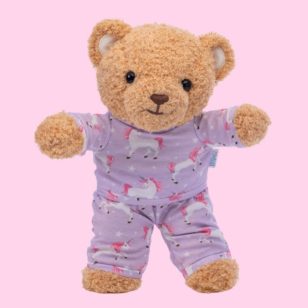 Unicorn Pajama with Bear Bundle