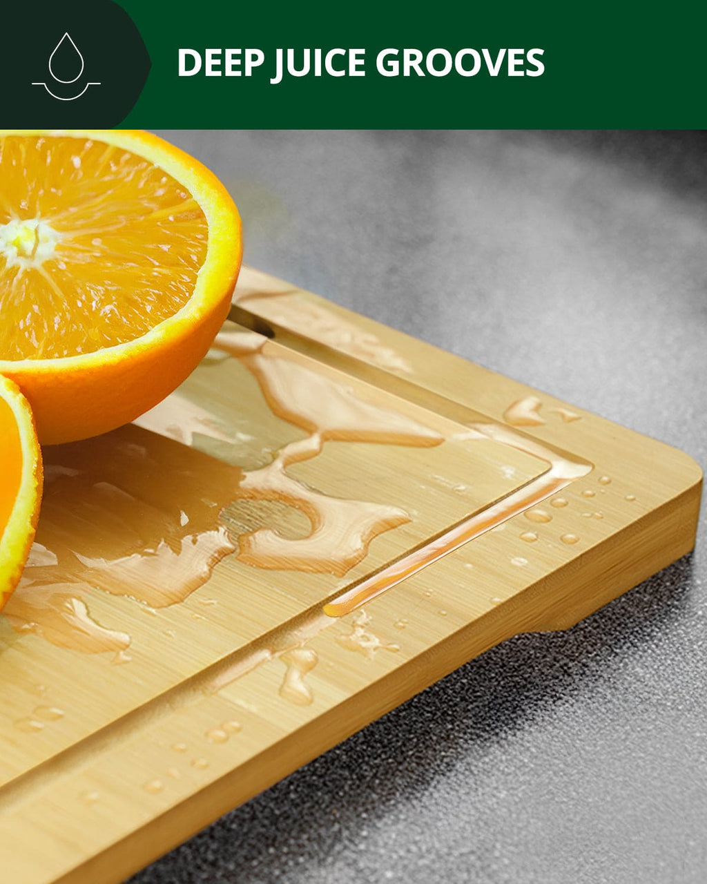 Bamboo Cutting Board, extra large