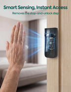 Smart Baby Gate with Infrared Auto-Unlock & Alarm | Sensepass by Babelio