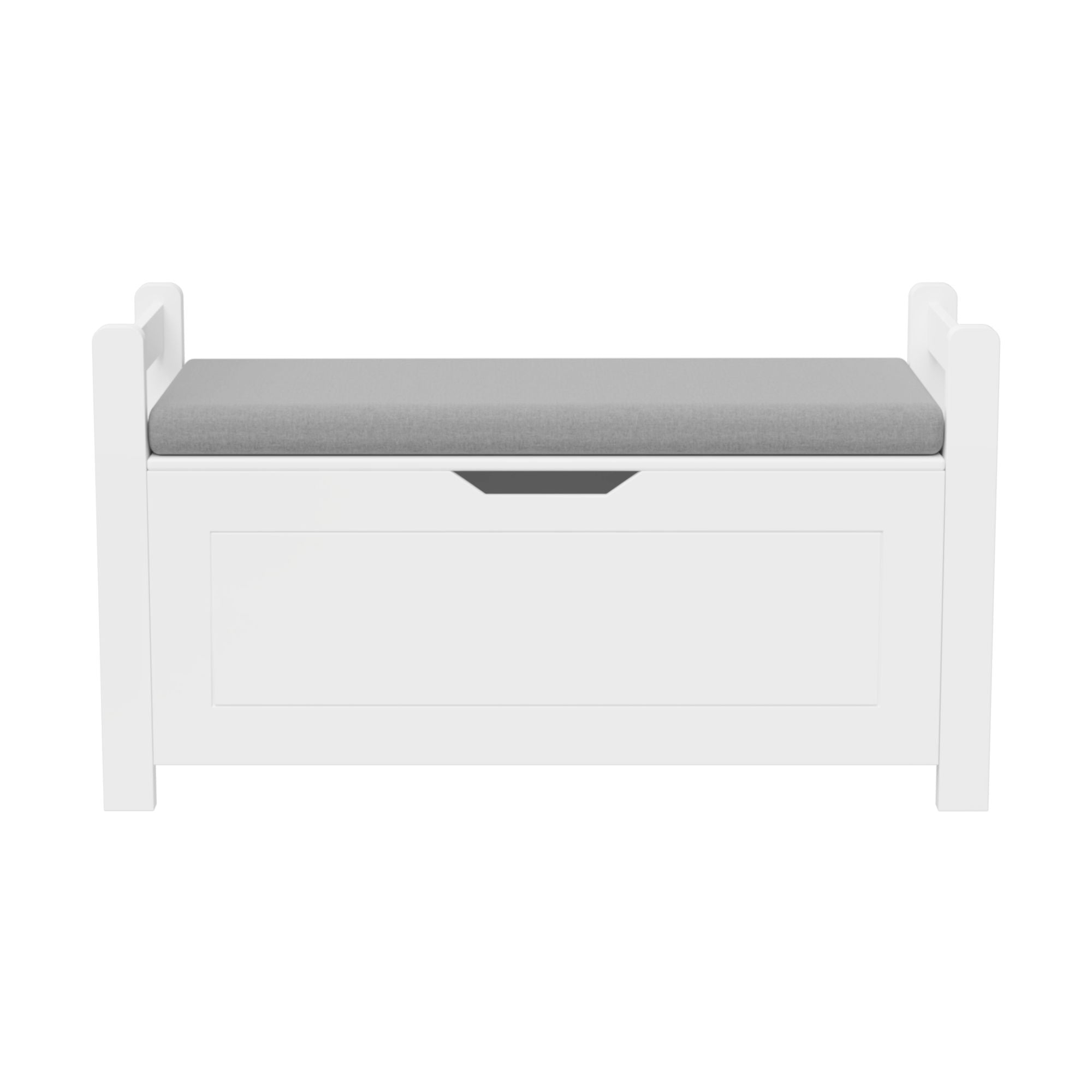 Childs Toy Box or Blanket Chest with Cushion Seat Bench