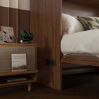Platform Murphy Bed Cabinet, QUEEN
