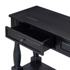 Console Table 63" with Drawers and Shelf