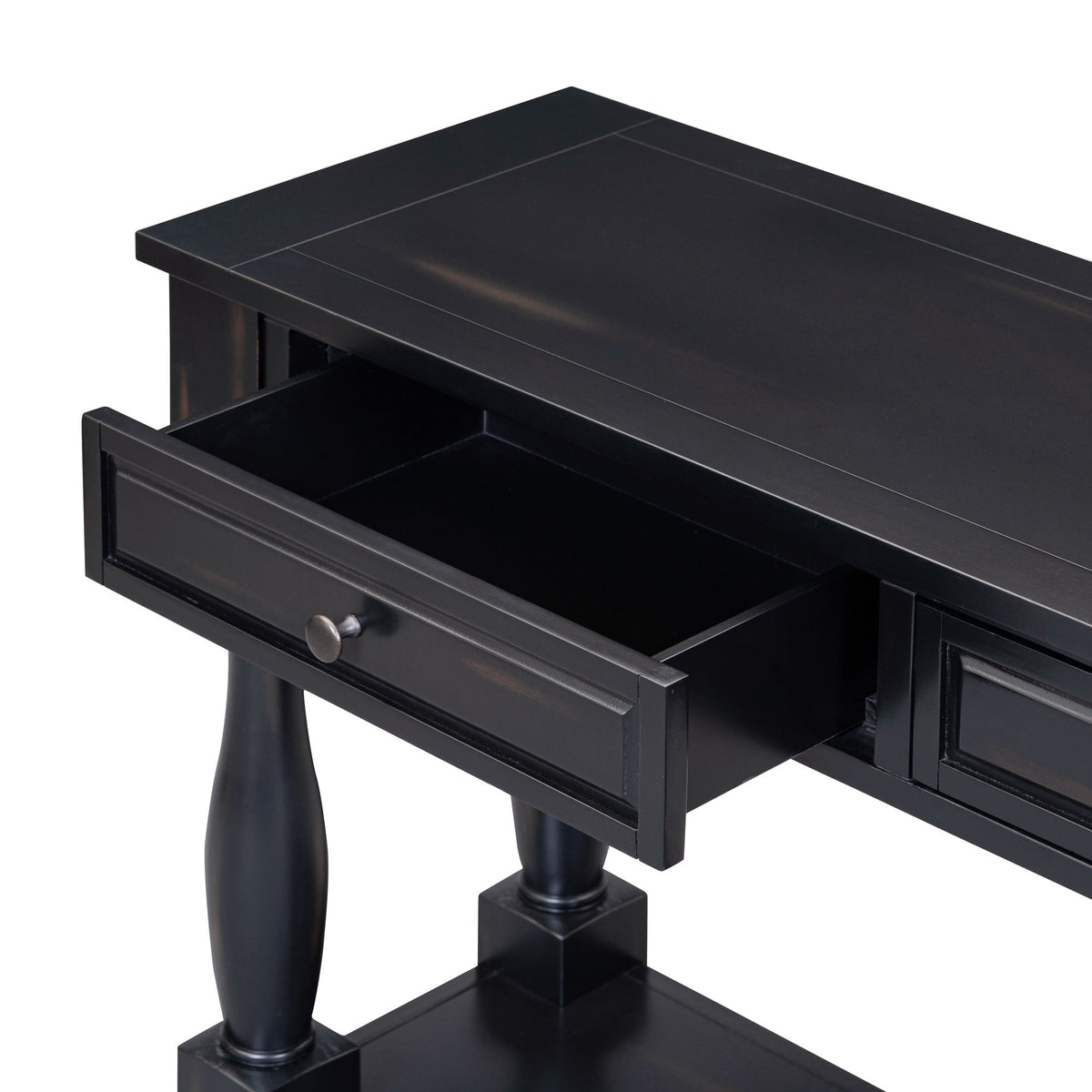 Console Table 63" with Drawers and Shelf