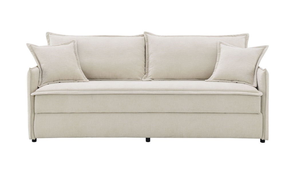 Elisea Sleeper Sectional Sofa With 2 Accent Pillows