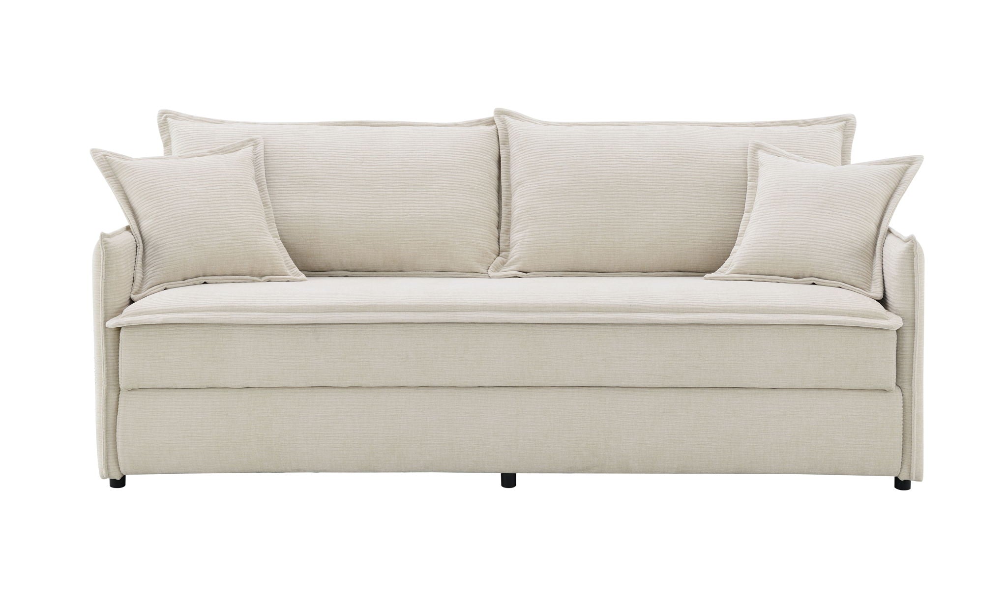 Elisea Sleeper Sectional Sofa With 2 Accent Pillows
