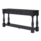 Console Table 63" with Drawers and Shelf