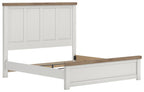 Savonport Farmhouse Panel Bed, Linen