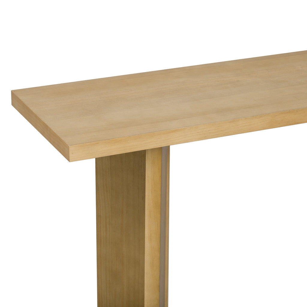 Console Table with Architectural Legs