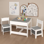 Kids 3-In-1 Activity Table And Chair Set