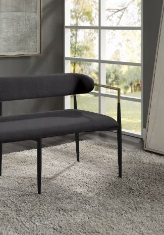 Jaramillo Chenille Entry Bench