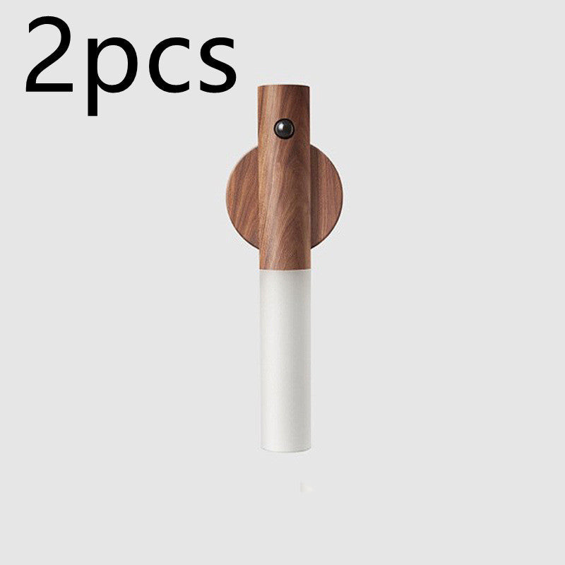LED USB Wood Wireless Light with Motion Sensor by Vivalo