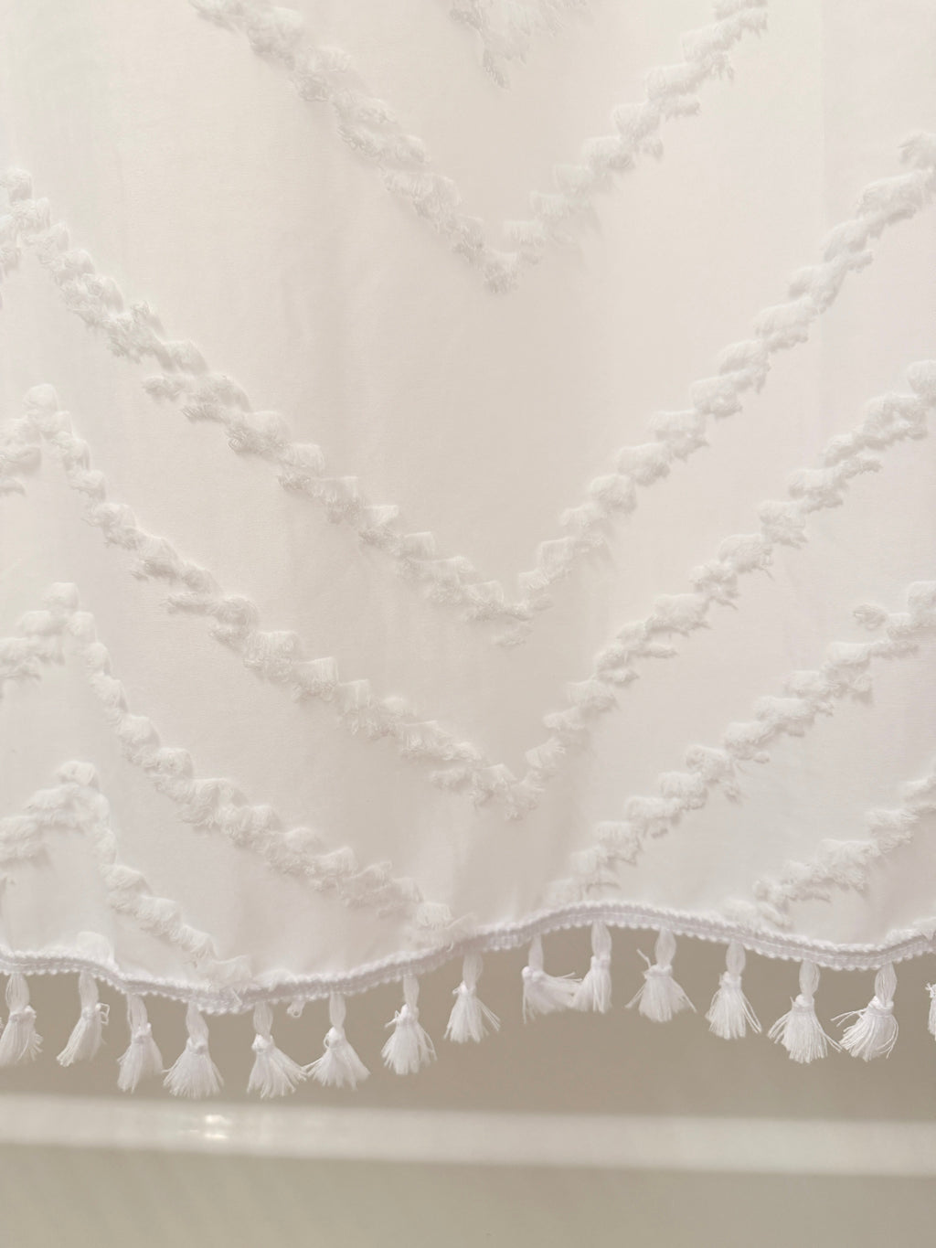 Capri Chevron Shower Curtain