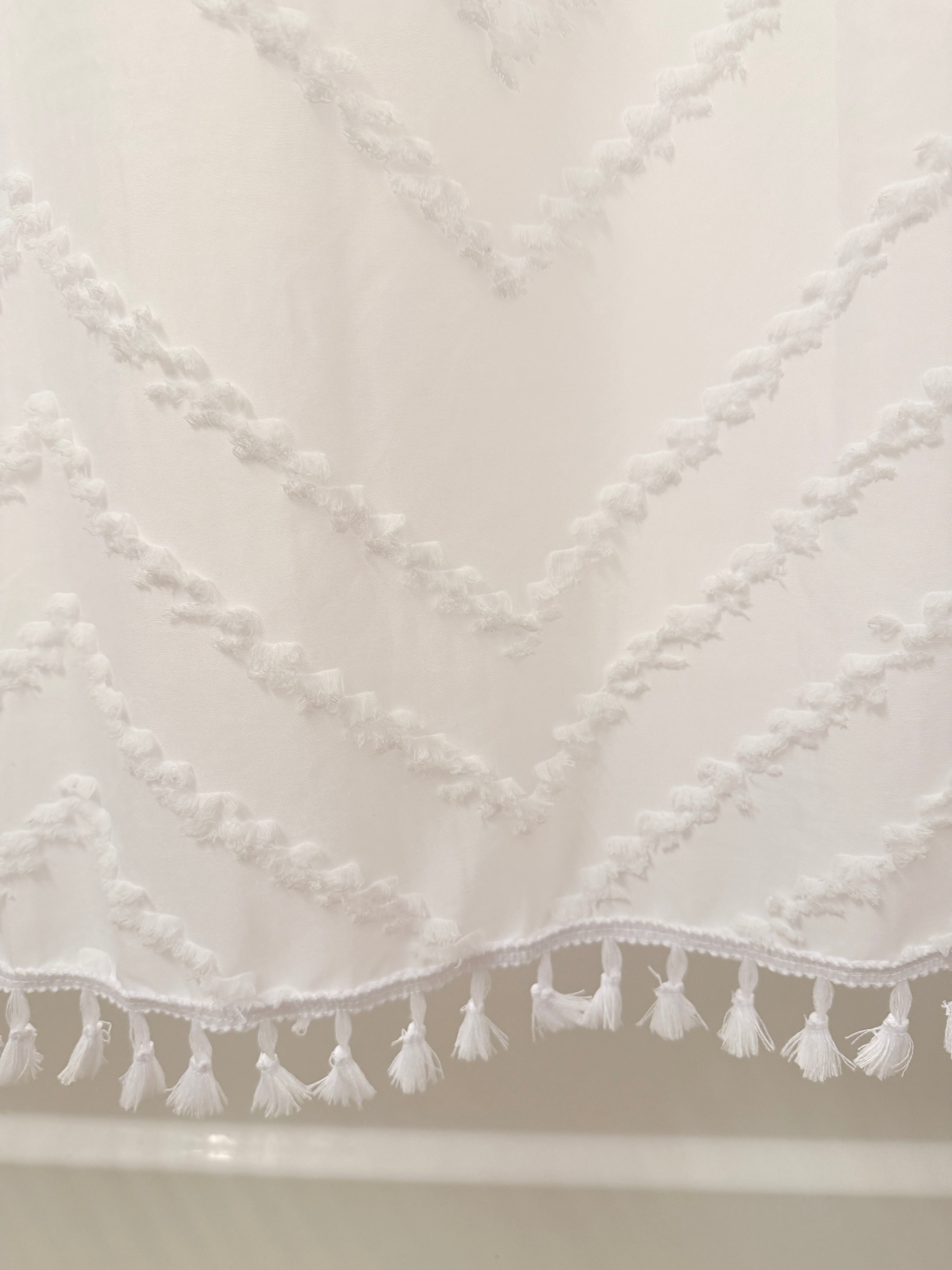 Capri Chevron Shower Curtain