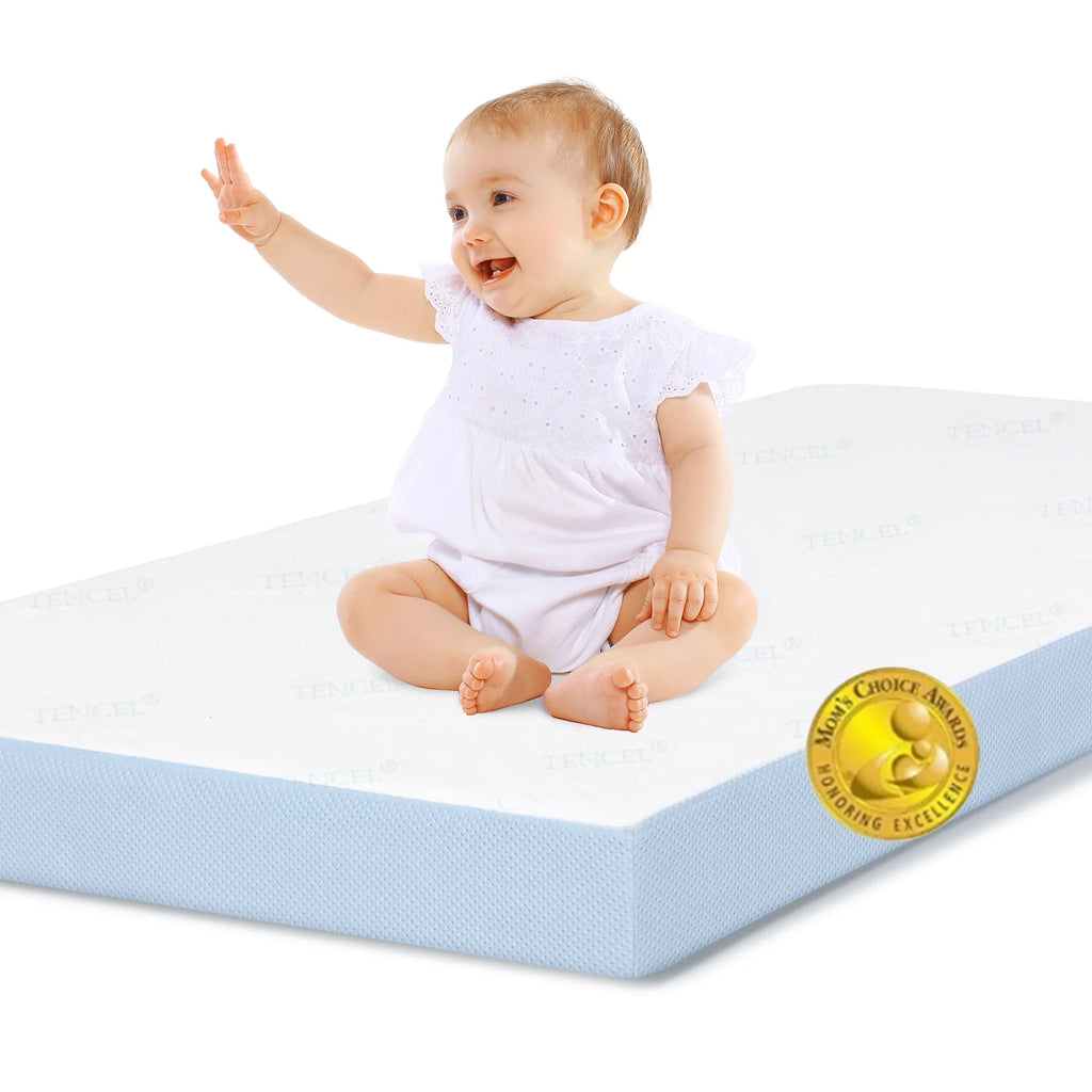 Cloud 2 Crib & Toddler Mattress with Tencel Cover  by Babelio