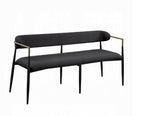 Jaramillo Chenille Entry Bench