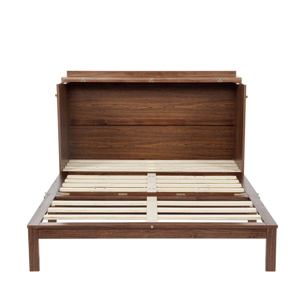 Platform Murphy Bed Cabinet, QUEEN
