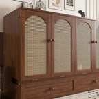 Platform Murphy Bed Cabinet, QUEEN