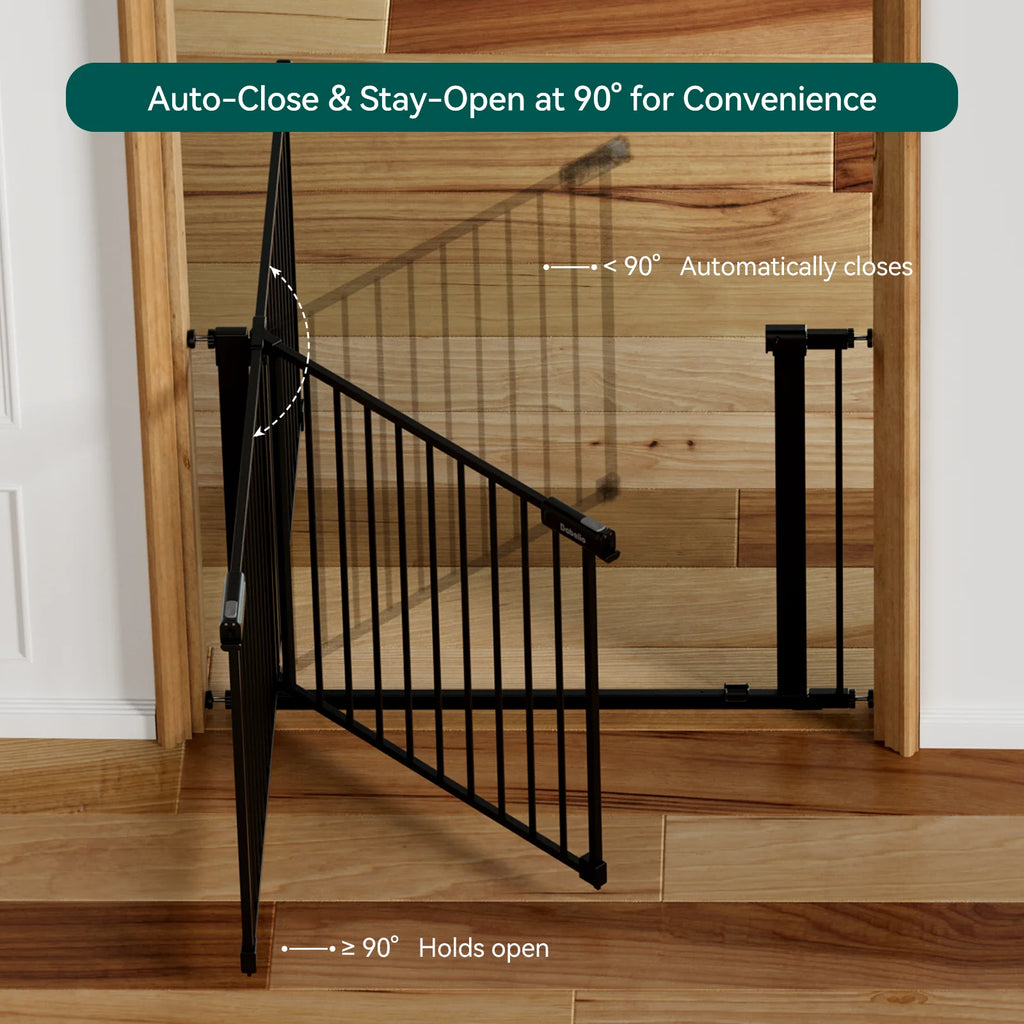 Baby Gate by Babelio - PressGuard Ⅱ | Pressure-Mounted Safety Gate