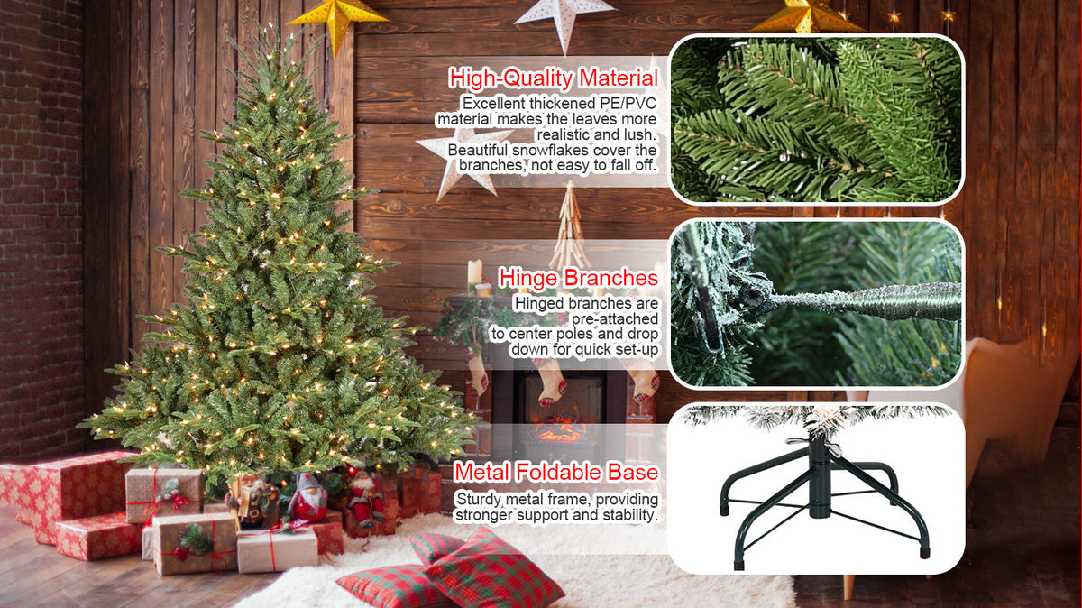 LED Evergreen Christmas Tree - 5 ft tall