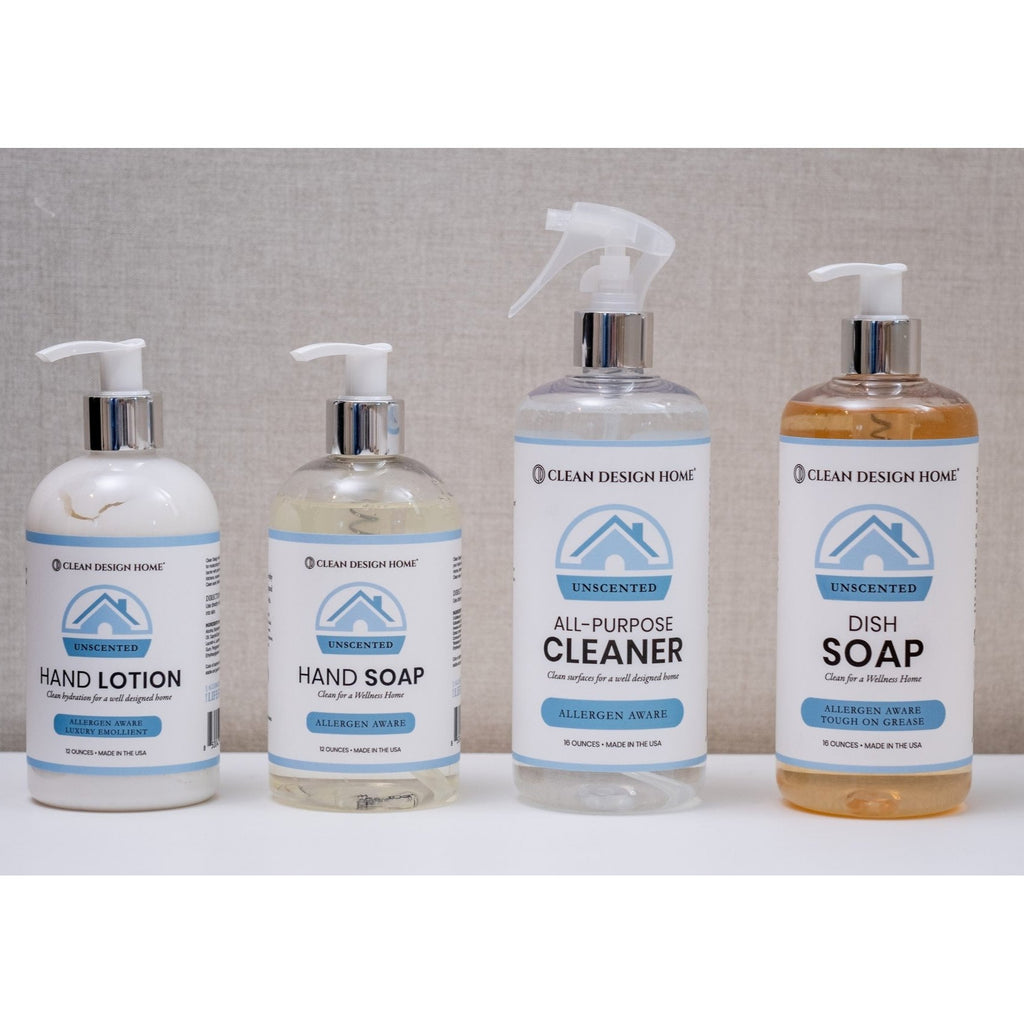 BUNDLE by Clean Design Home® - lotions, cleaner, soaps