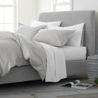 Clean Design Home® Duvet Cover Set, Cotton-Solid Color