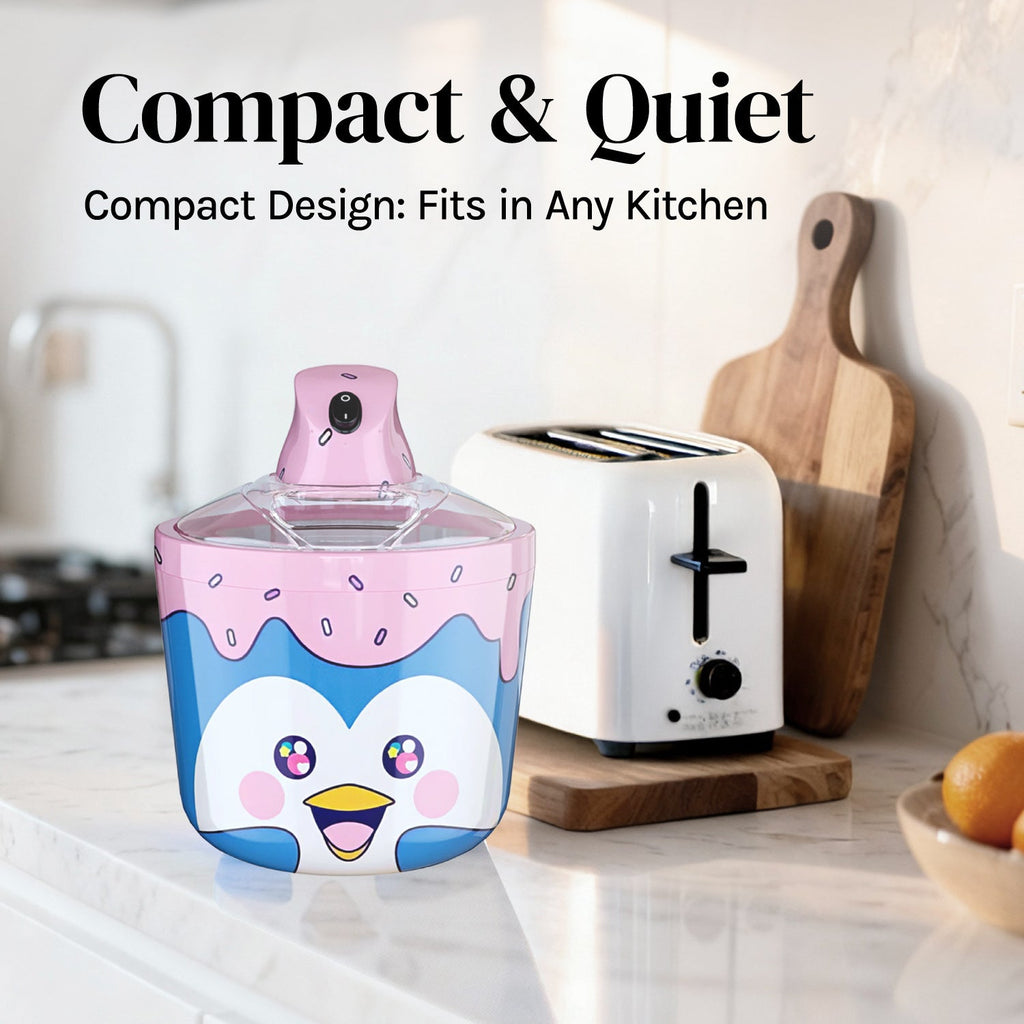 Electric Ice Cream Maker for Kids by Cooler Kitchen