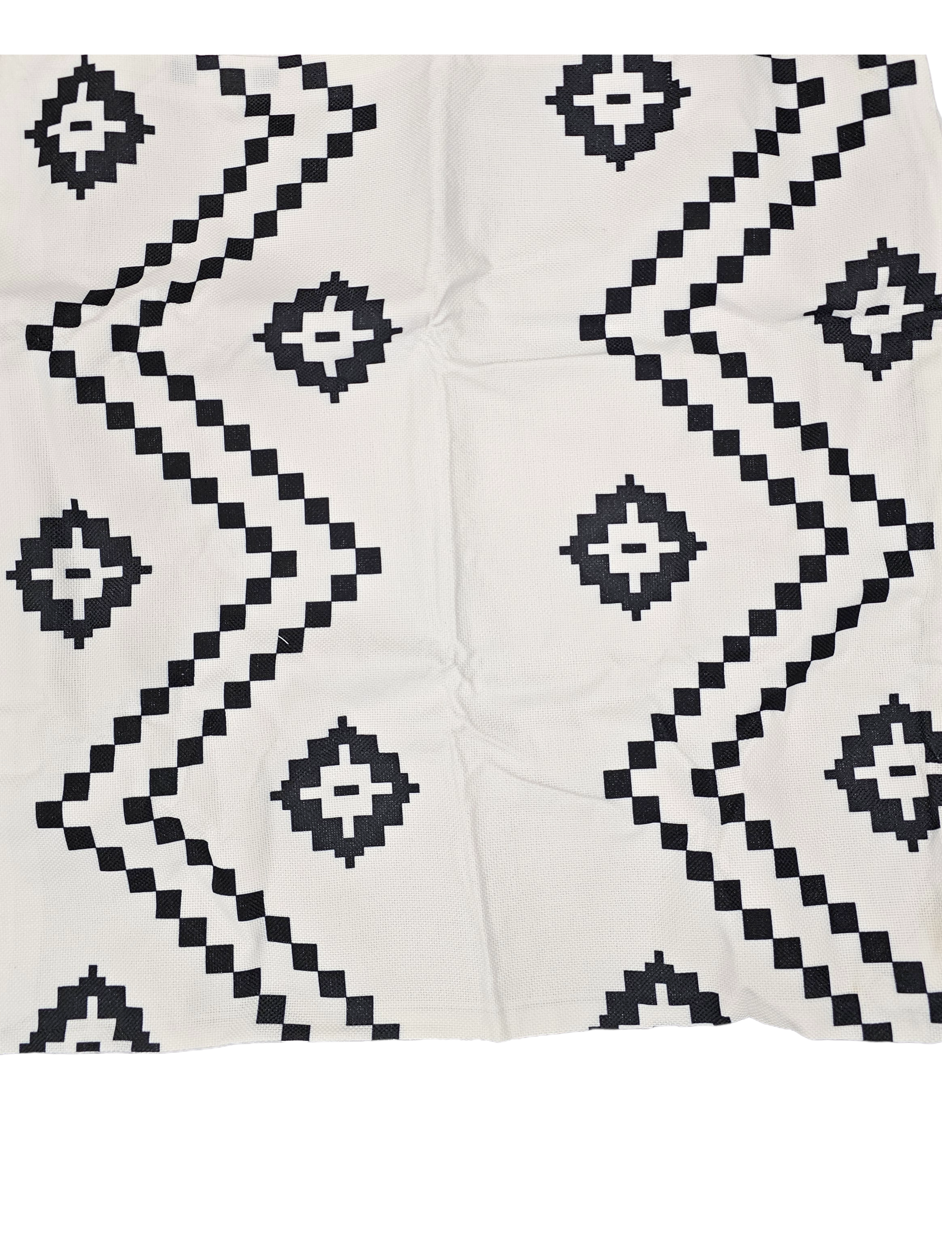 Canvas cotton pillow covers, set of 4