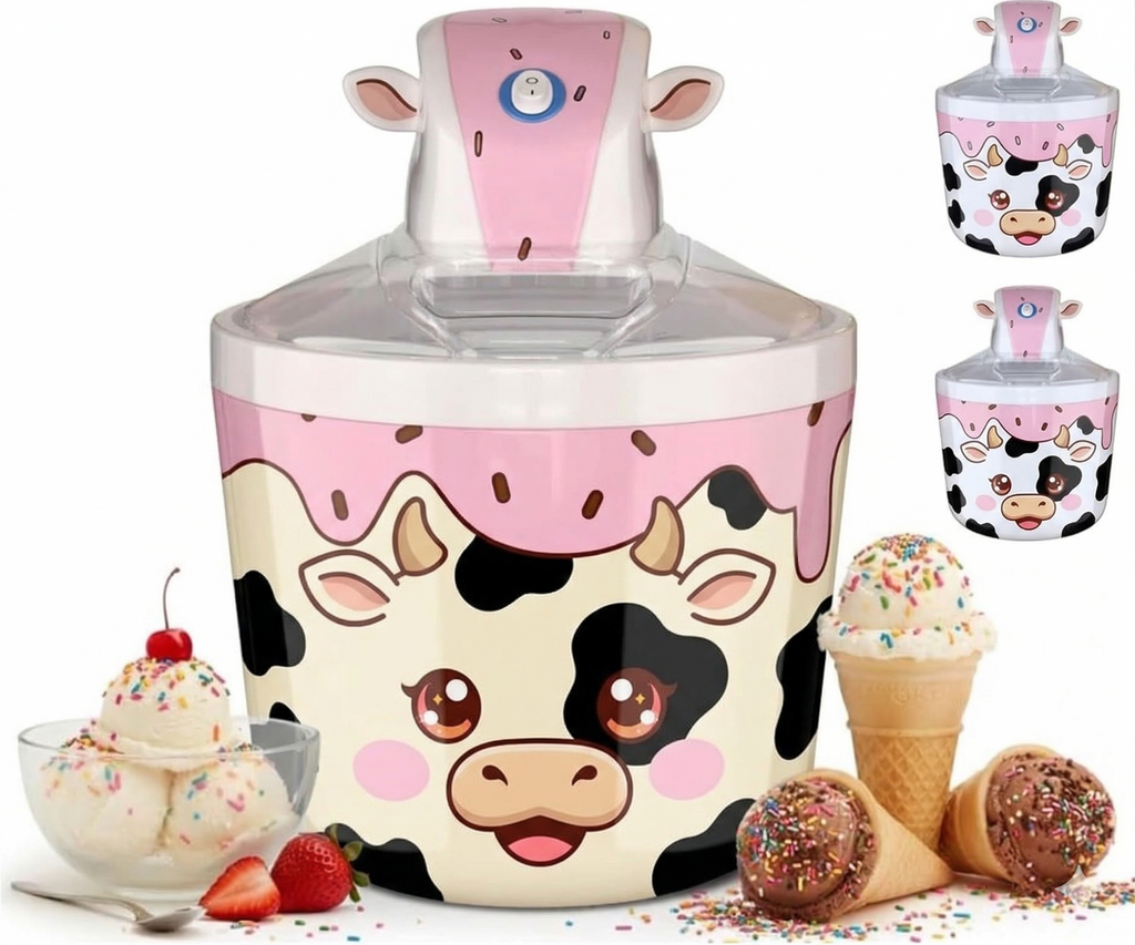 Electric Ice Cream Maker for Kids by Cooler Kitchen