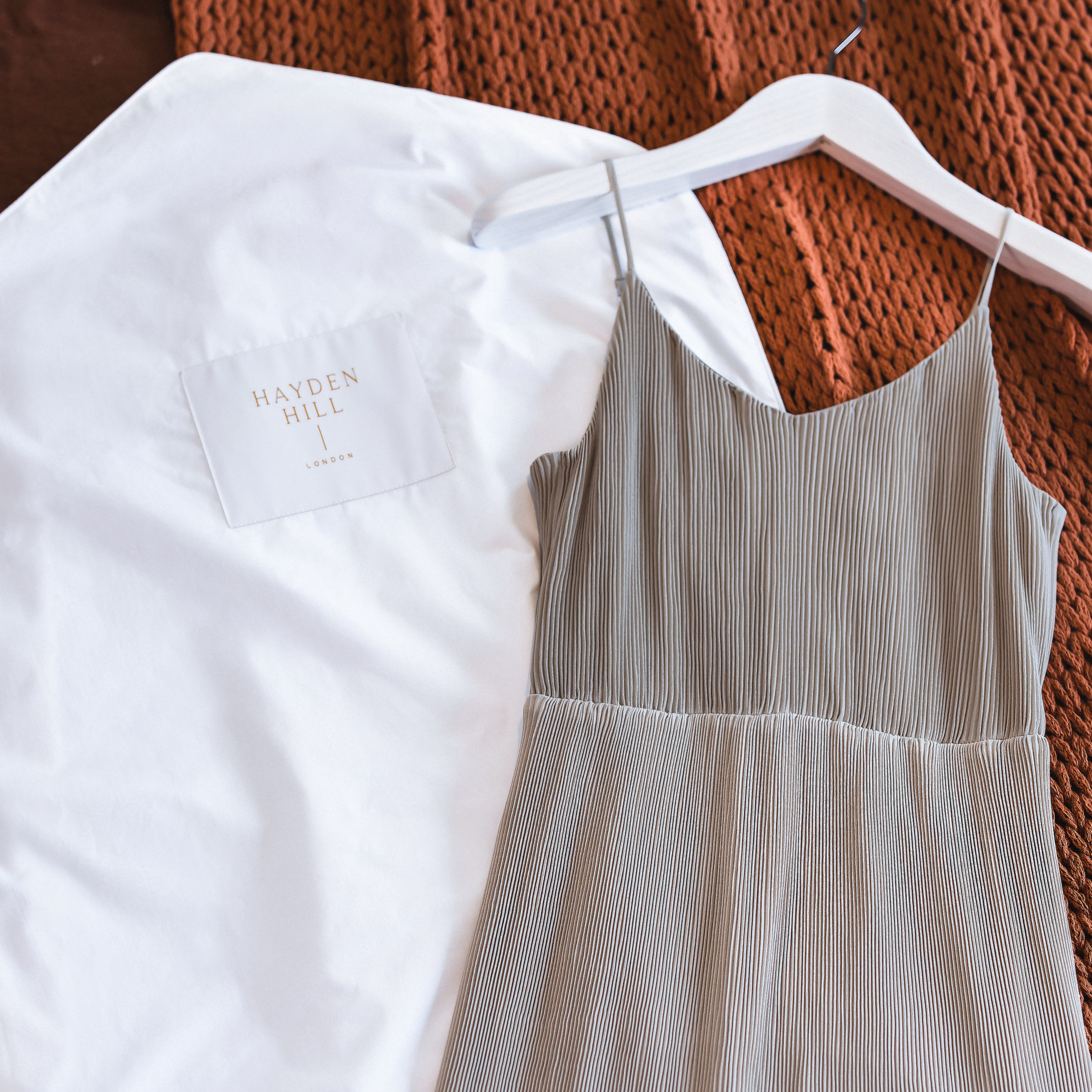 Long Organic Cotton Hanging Bag by Hayden Hill