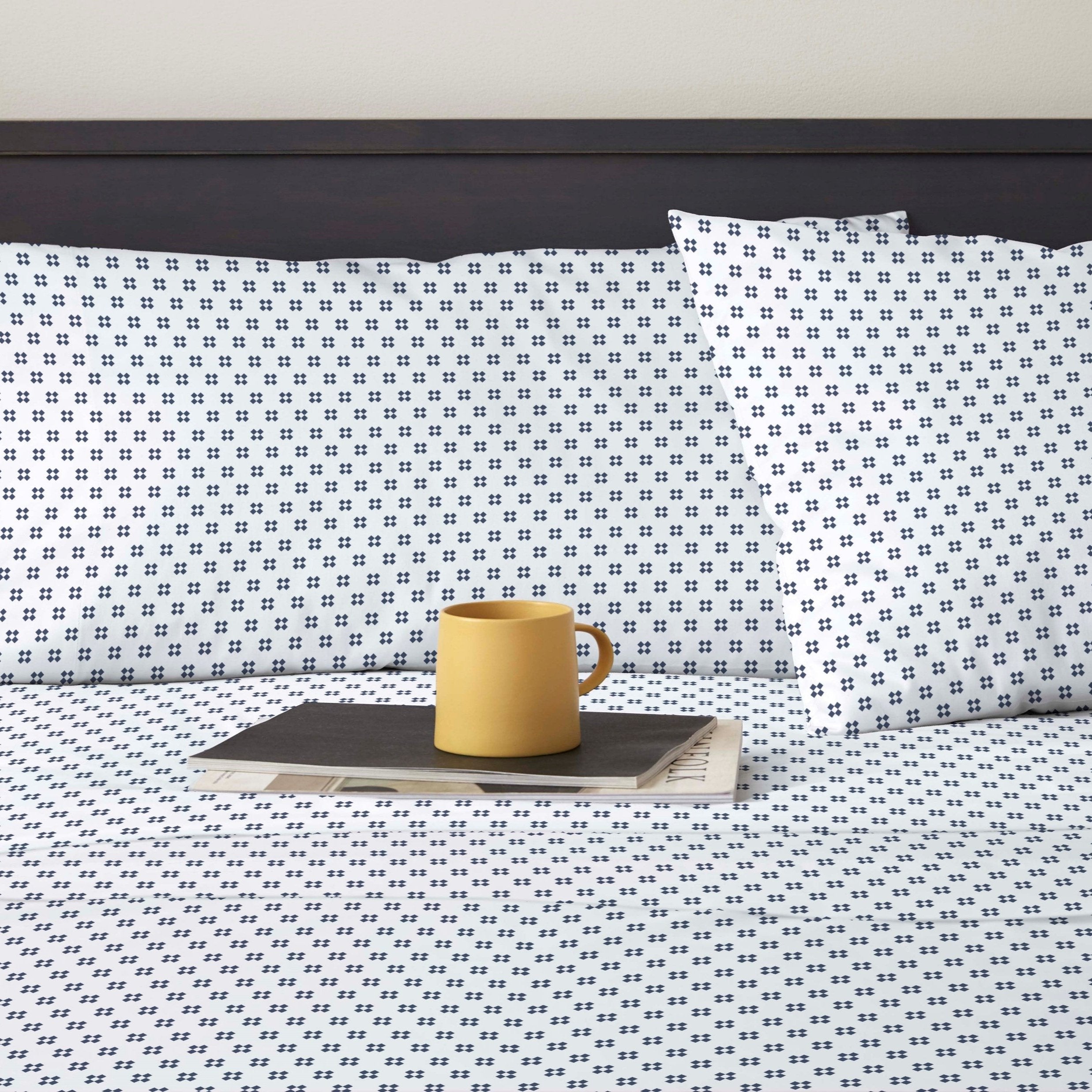 Clean Design Home® Cotton Sheet Set-Jack pattern