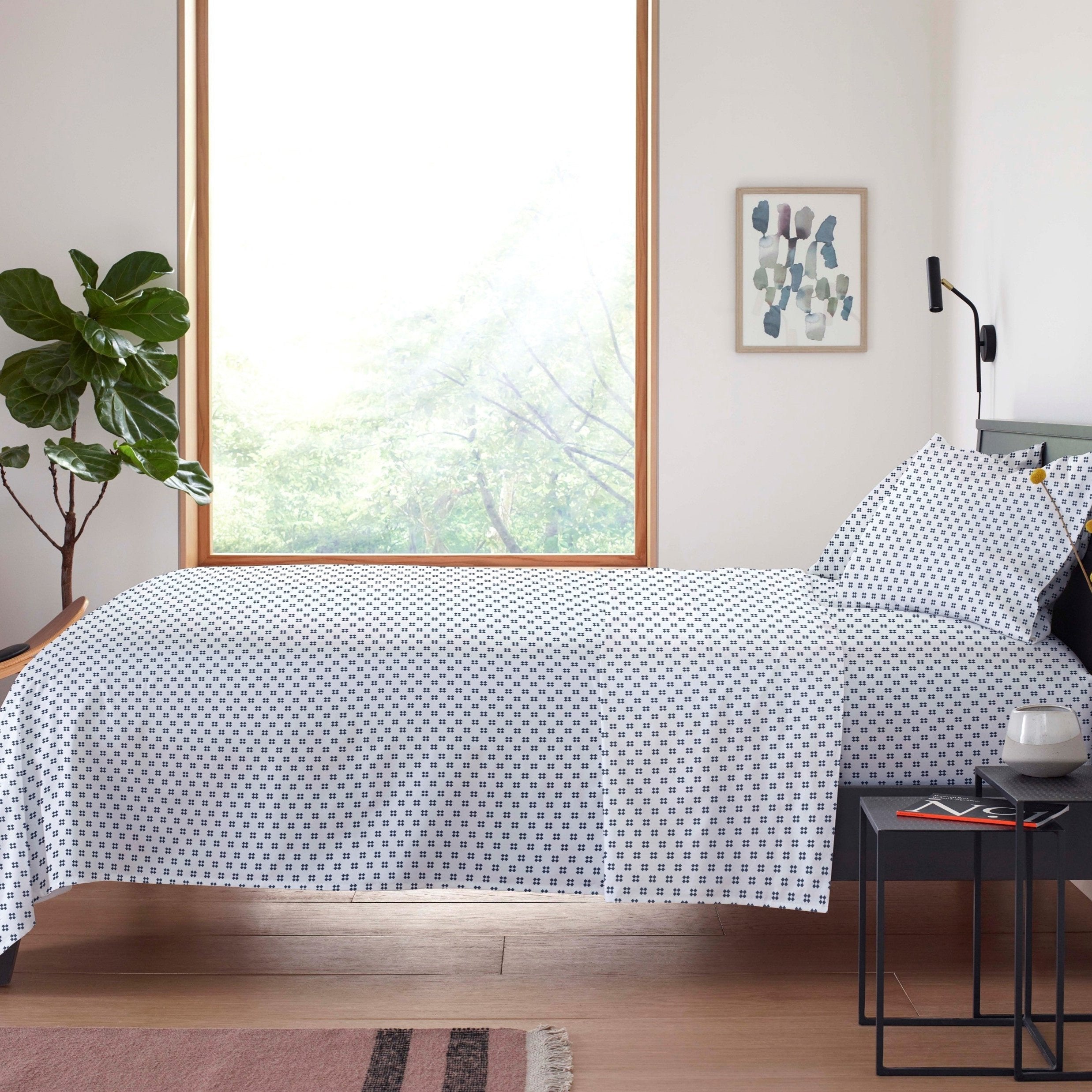 Clean Design Home® Cotton Sheet Set-Jack pattern