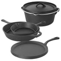 5-Piece Cast Iron Cookware Set by HomePacific